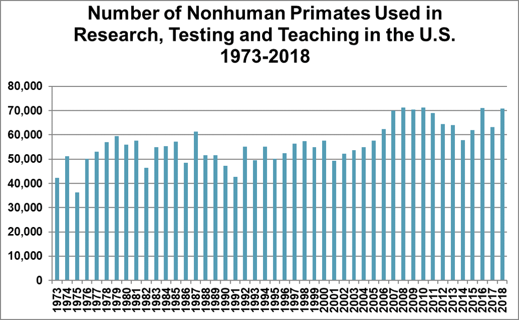 Chart - Nonhuman Primates Used in Research